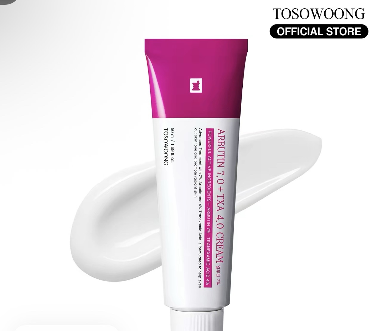 TOSOWOONG Arbutin 7.0 + TXA 4.0 Brightening Cream | Dark Spot & Hyperpigmentation Treatment Cream