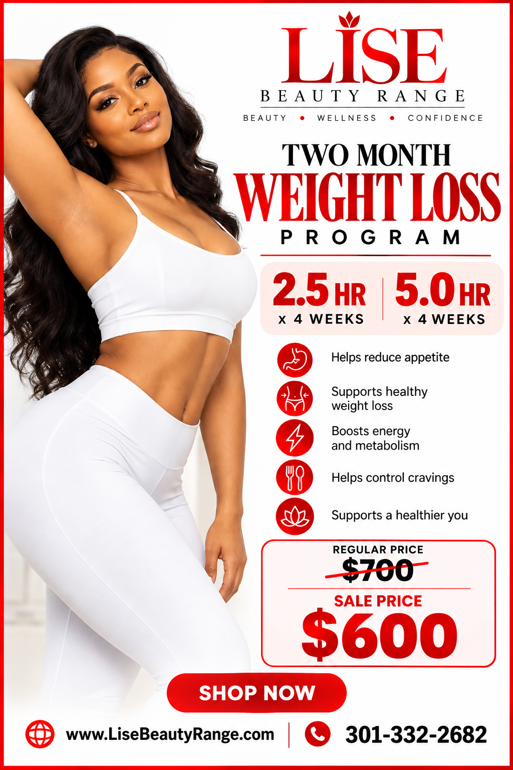 Lise weight-loss 2months Program